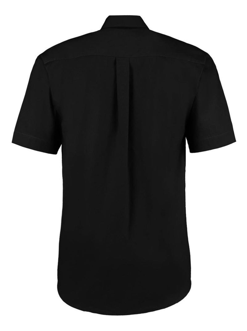 Kustom Kit - Chemise à manches courtes Noir - Kiabi