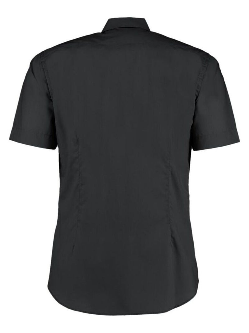 Kustom Kit - Chemise à manches courtes Noir - Kiabi