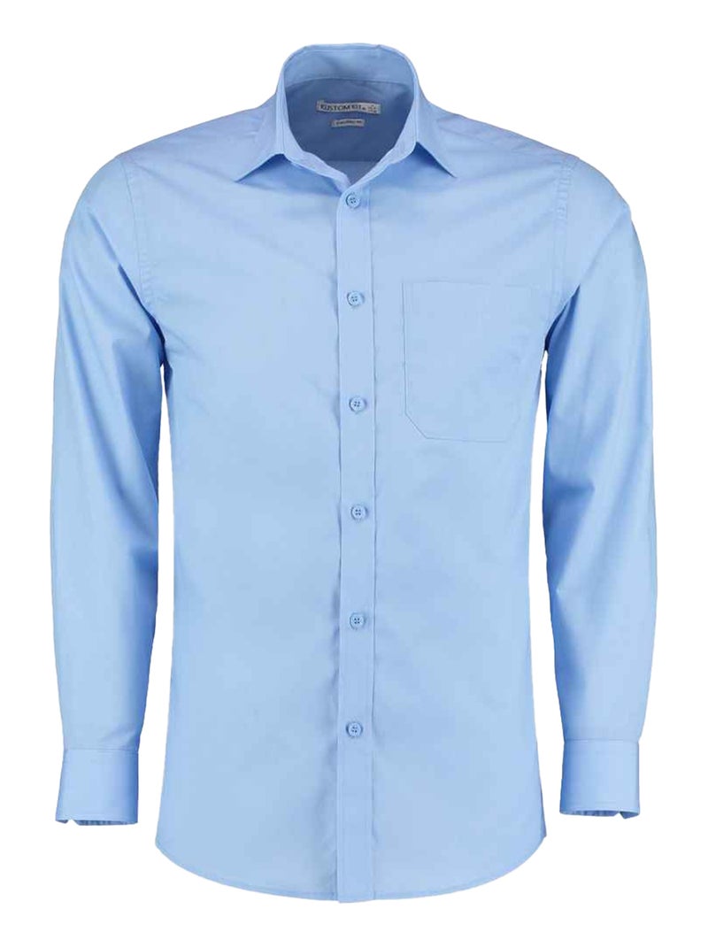 Kustom Kit - Chemise Bleu clair - Kiabi