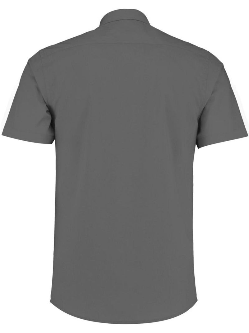 Kustom Kit - Chemise Gris foncé - Kiabi