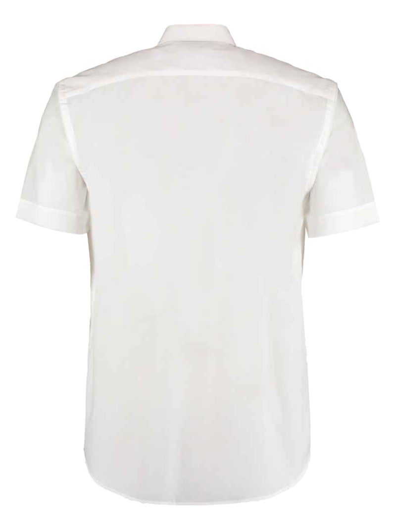 Kustom Kit - Chemise manches courtes commerce Blanc - Kiabi