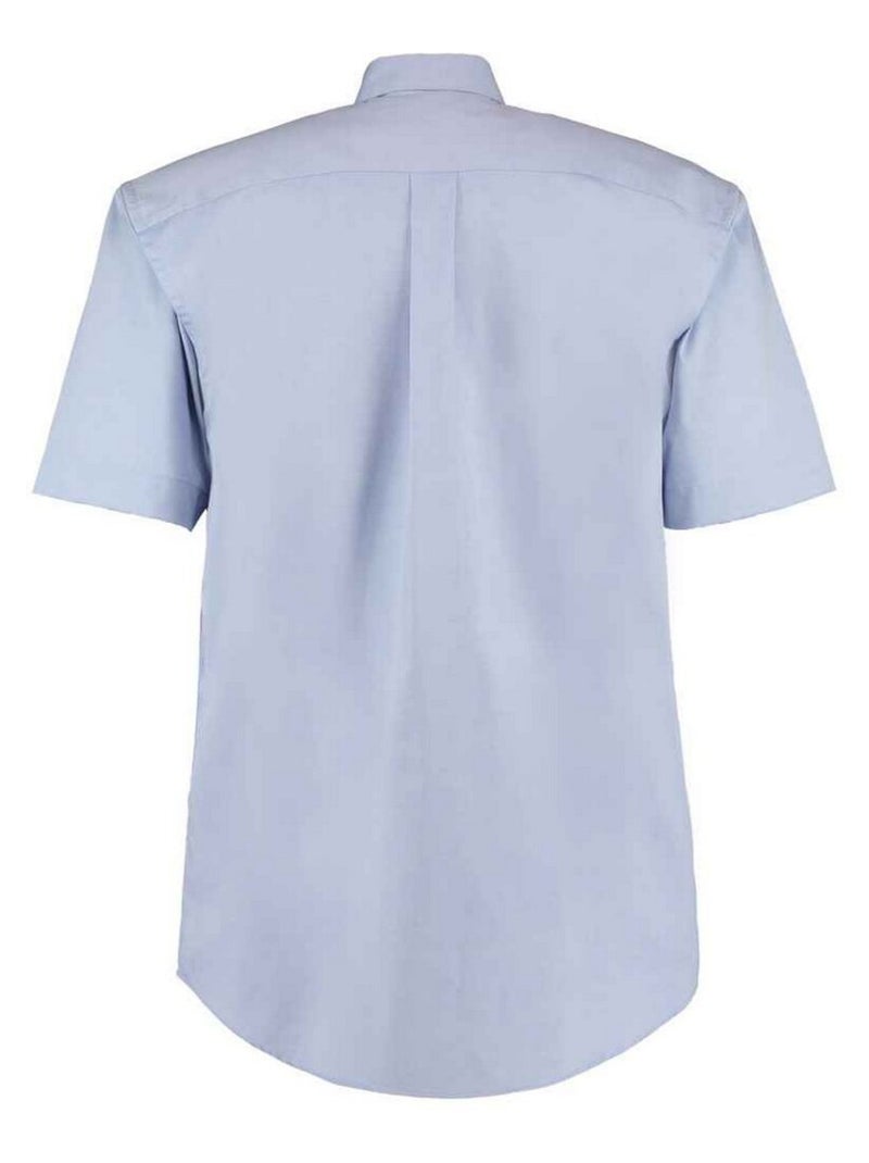 Kustom Kit - Chemise manches courtes PREMIUM Bleu clair - Kiabi