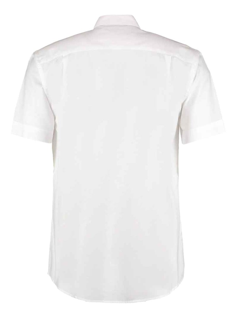 Kustom Kit - Chemise manches courtes travail Blanc - Kiabi