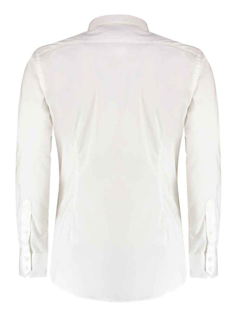 Kustom Kit - Chemise manches longues Blanc - Kiabi