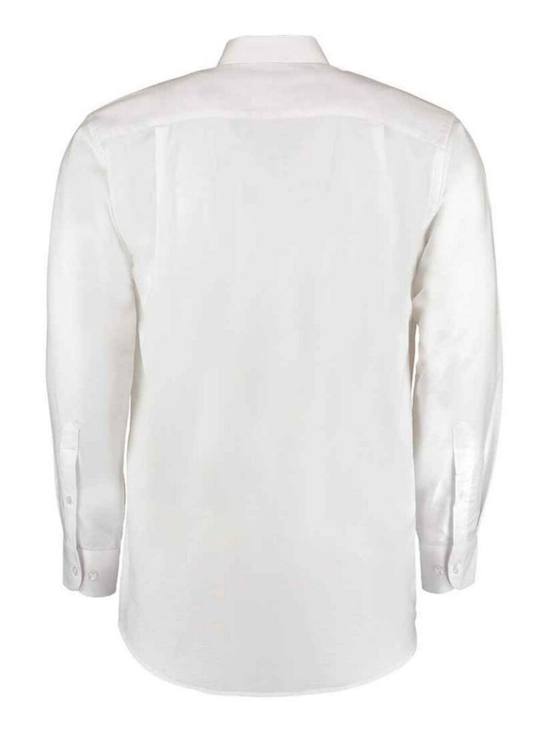 Kustom Kit - Chemise manches longues Blanc - Kiabi