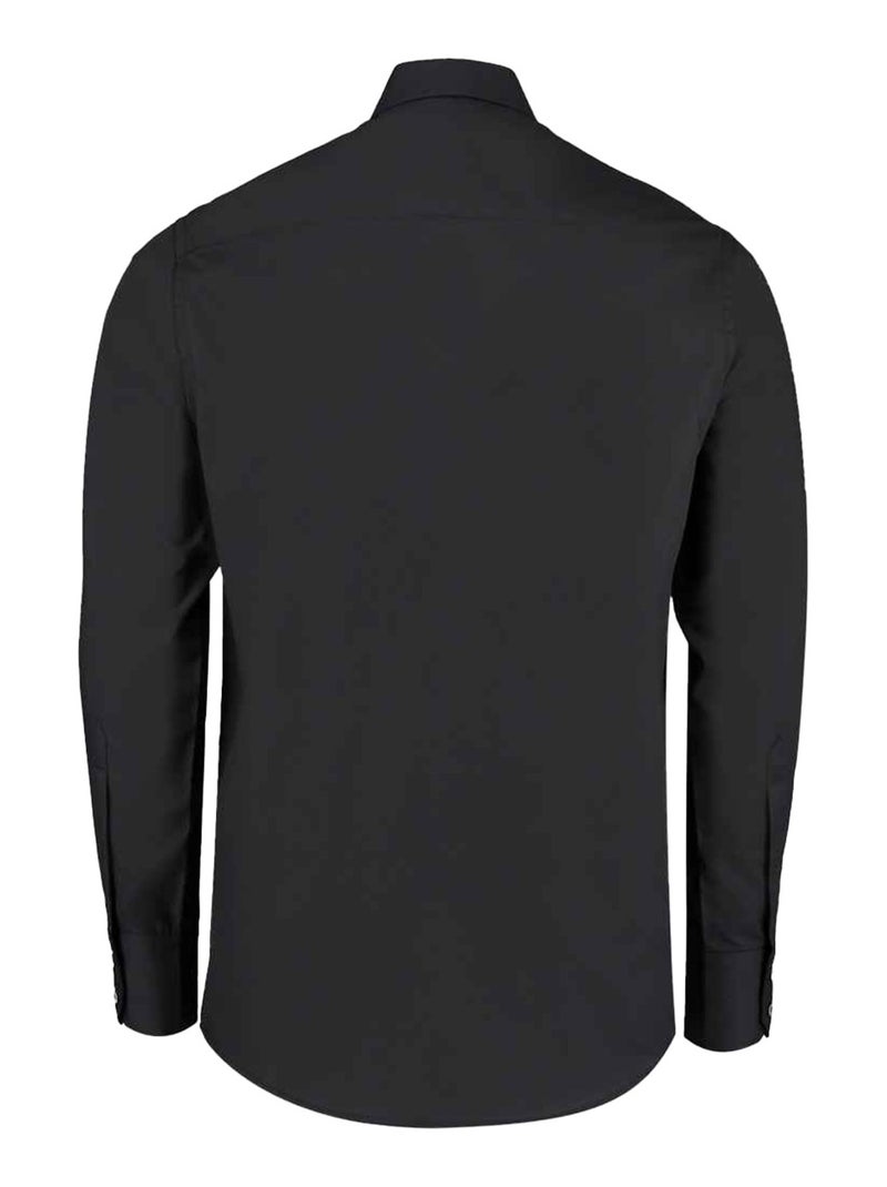 Kustom Kit - Chemise manches longues Noir - Kiabi
