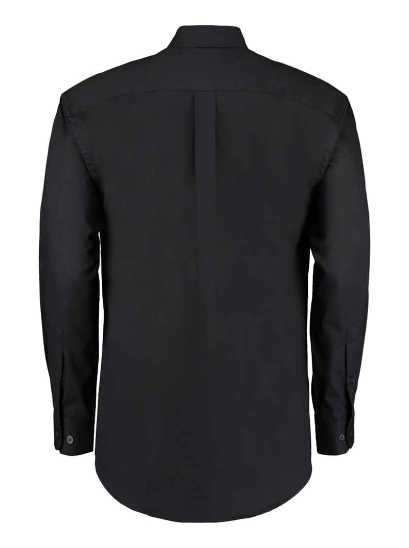 Kustom Kit - Chemise manches longues PREMIUM Noir - Kiabi