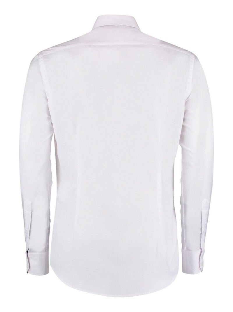 Kustom Kit - Chemise manches longues travail Blanc - Kiabi