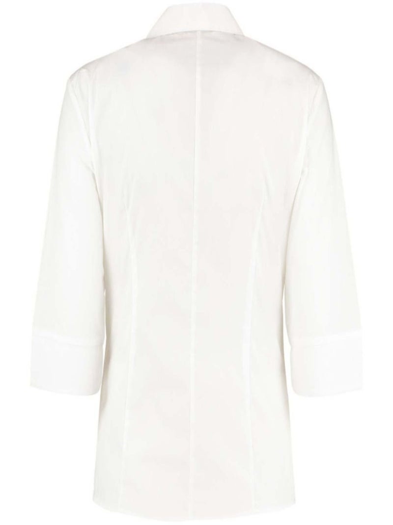 Kustom Kit - Chemisier à manches 3/4 Blanc - Kiabi