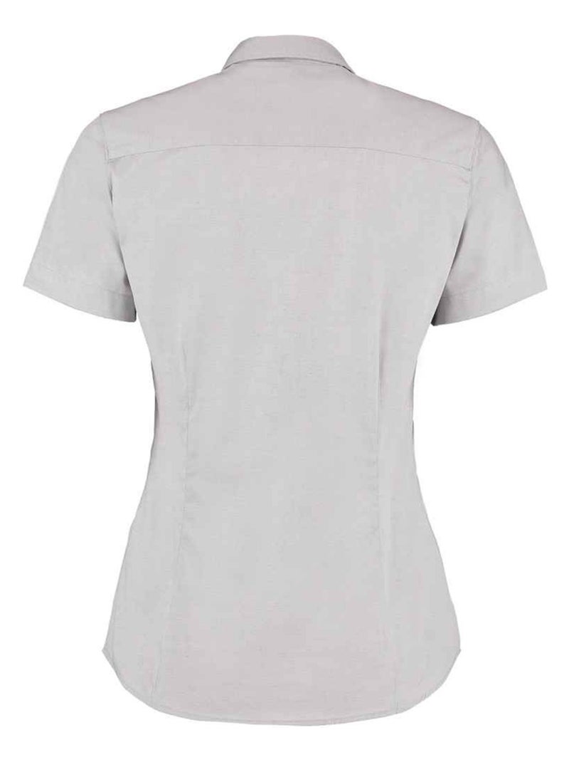 Kustom Kit - Chemisier CORPORATE Gris tourterelle - Kiabi