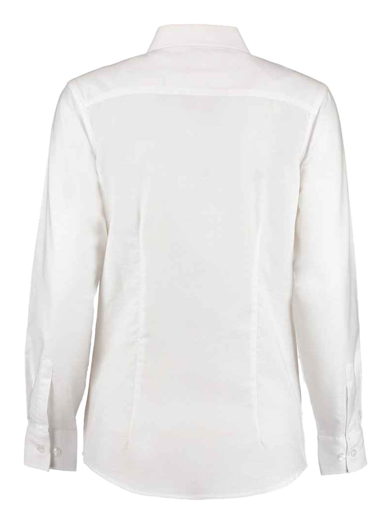 Kustom Kit - Chemisier manches longues Blanc - Kiabi