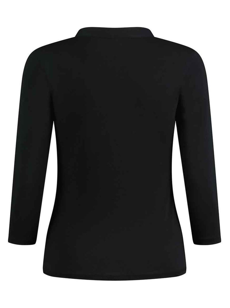 Kustom Kit - Haut manches ¾ Noir - Kiabi
