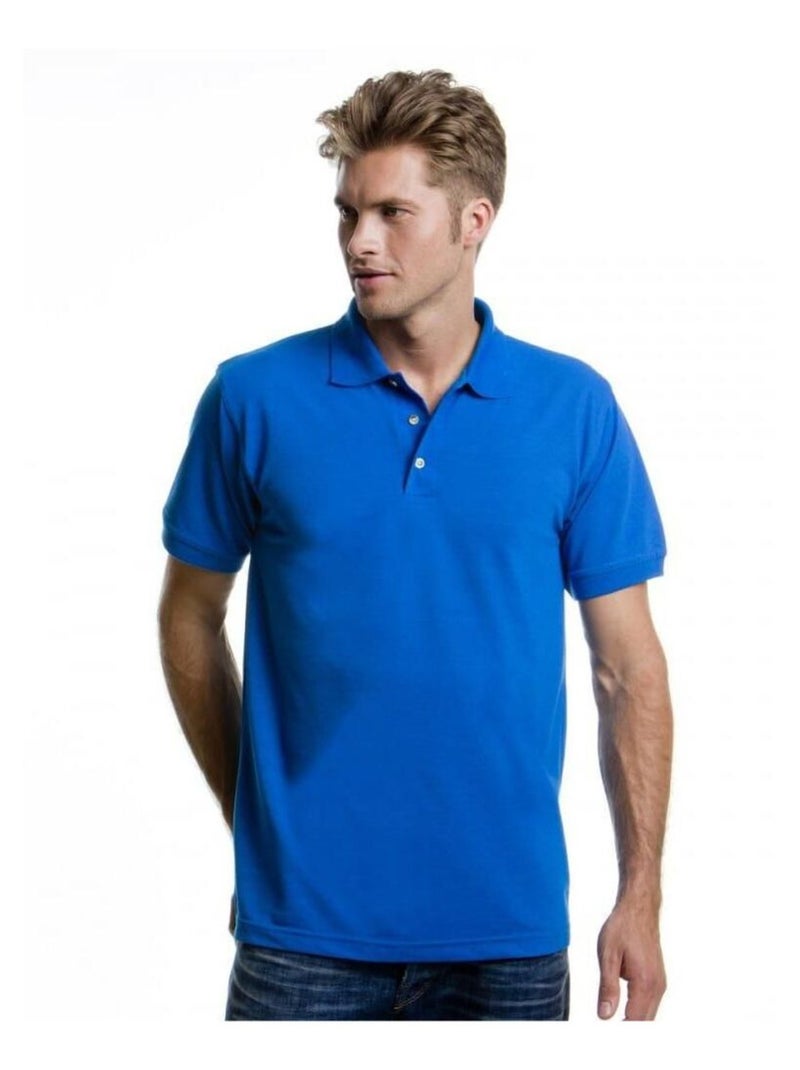 Kustom Kit - Polo à manches courtes Bleu roi - Kiabi