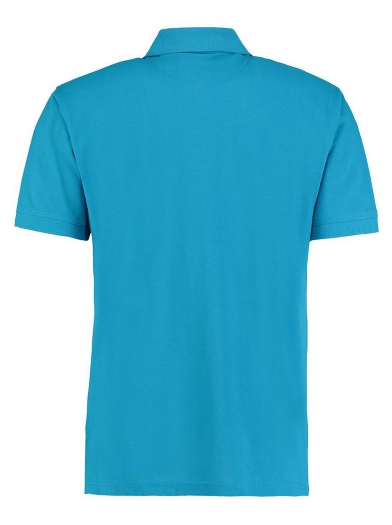 Kustom Kit - Polo à manches courtes Bleu turquoise - Kiabi