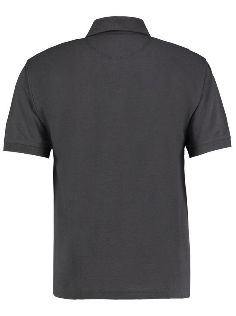 Kustom Kit - Polo à manches courtes Noir Gris - Kiabi
