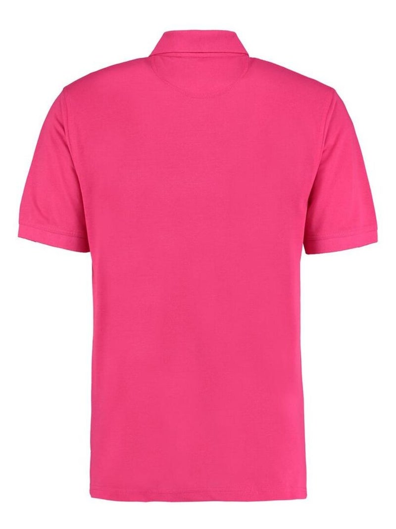 Kustom Kit - Polo à manches courtes Rose framboise - Kiabi