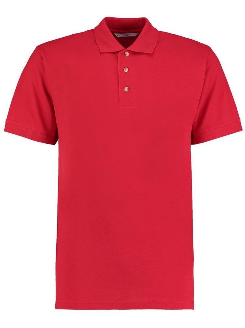 Kustom Kit - Polo à manches courtes Rouge - Kiabi