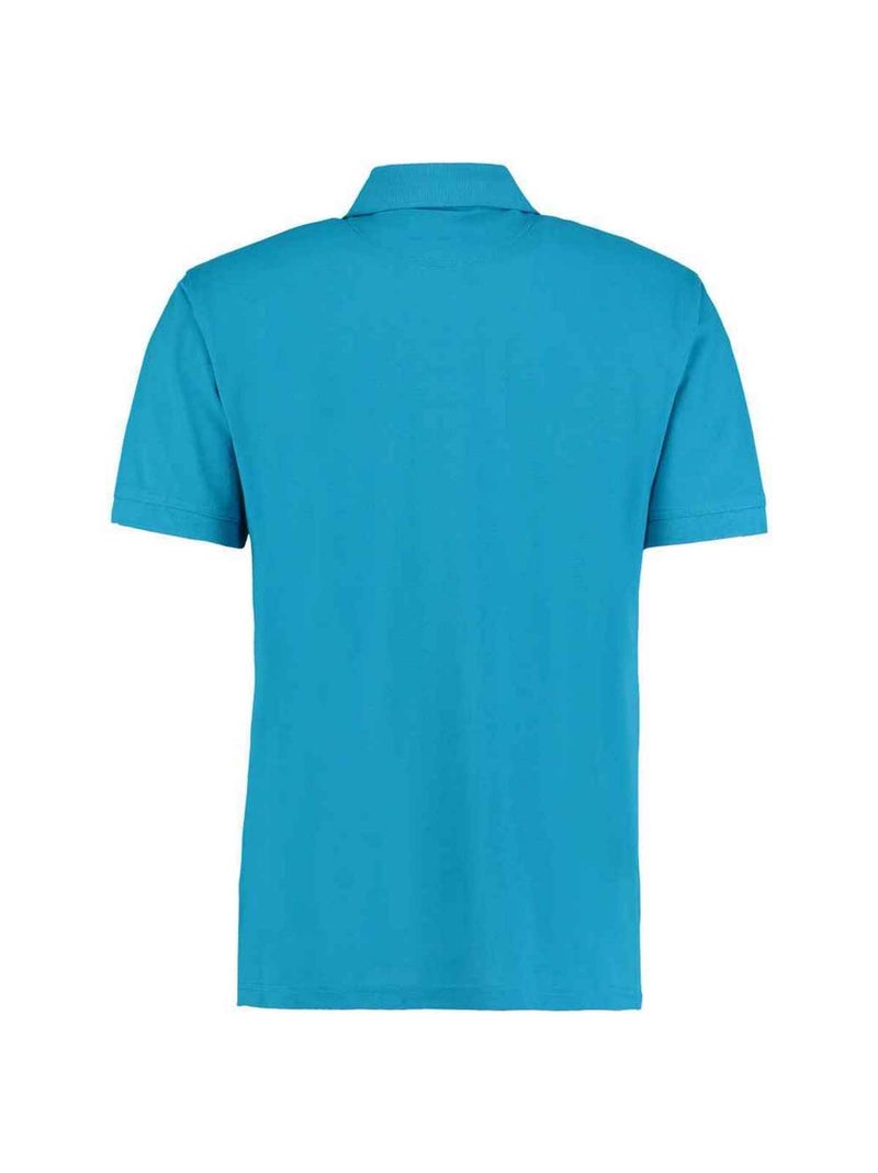 Kustom Kit - Polo KLASSIC Bleu marine/Turquoise - Kiabi