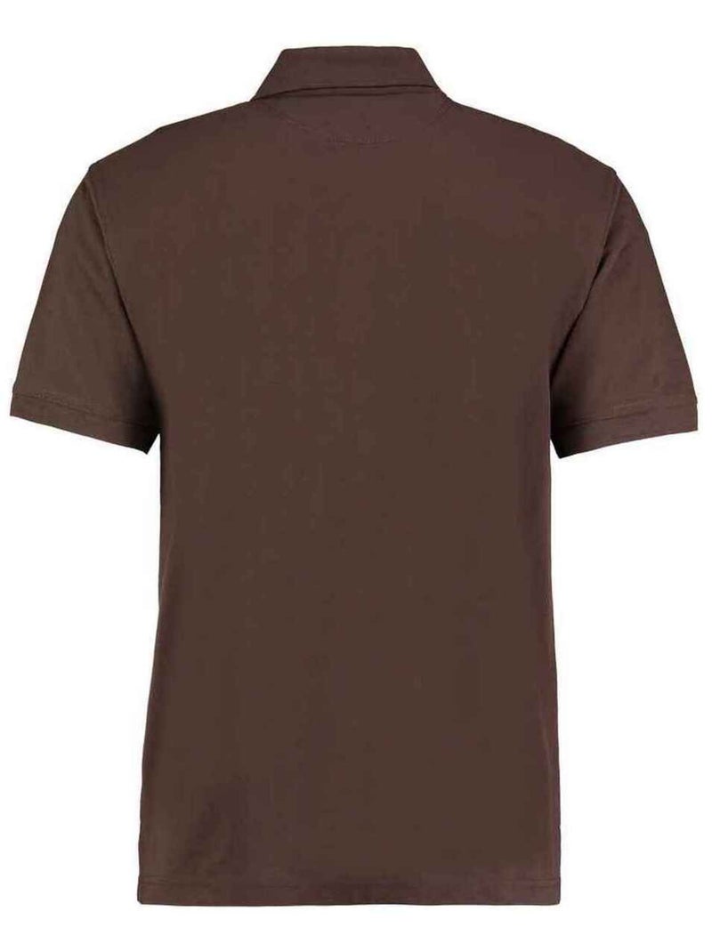 Kustom Kit - Polo KLASSIC Marron chocolat - Kiabi