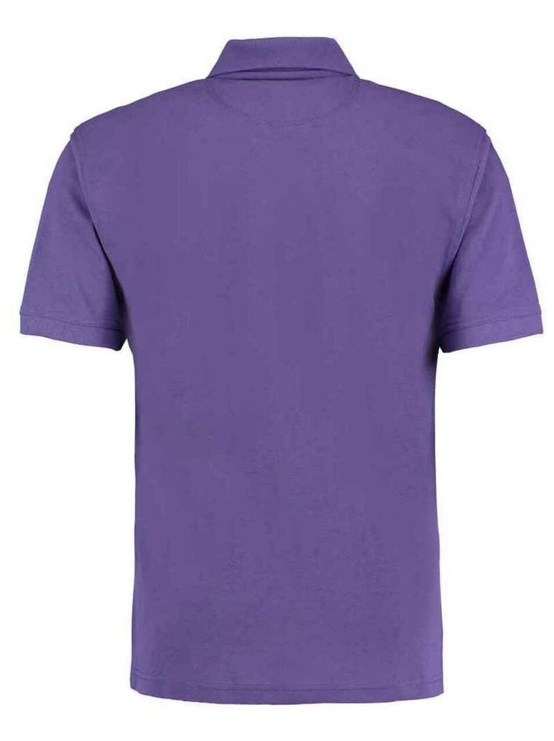 Kustom Kit - Polo KLASSIC Violet - Kiabi