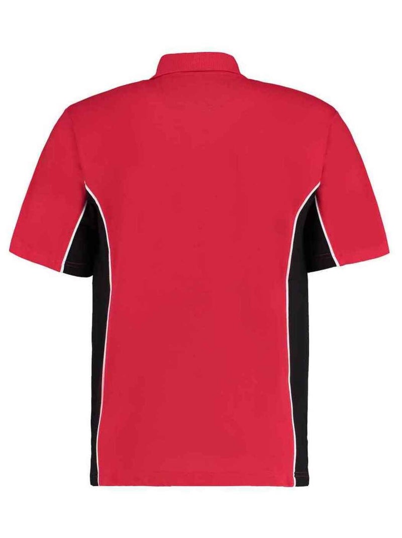 Kustom Kit - Polo motif/style Jogging Rose rouge - Kiabi