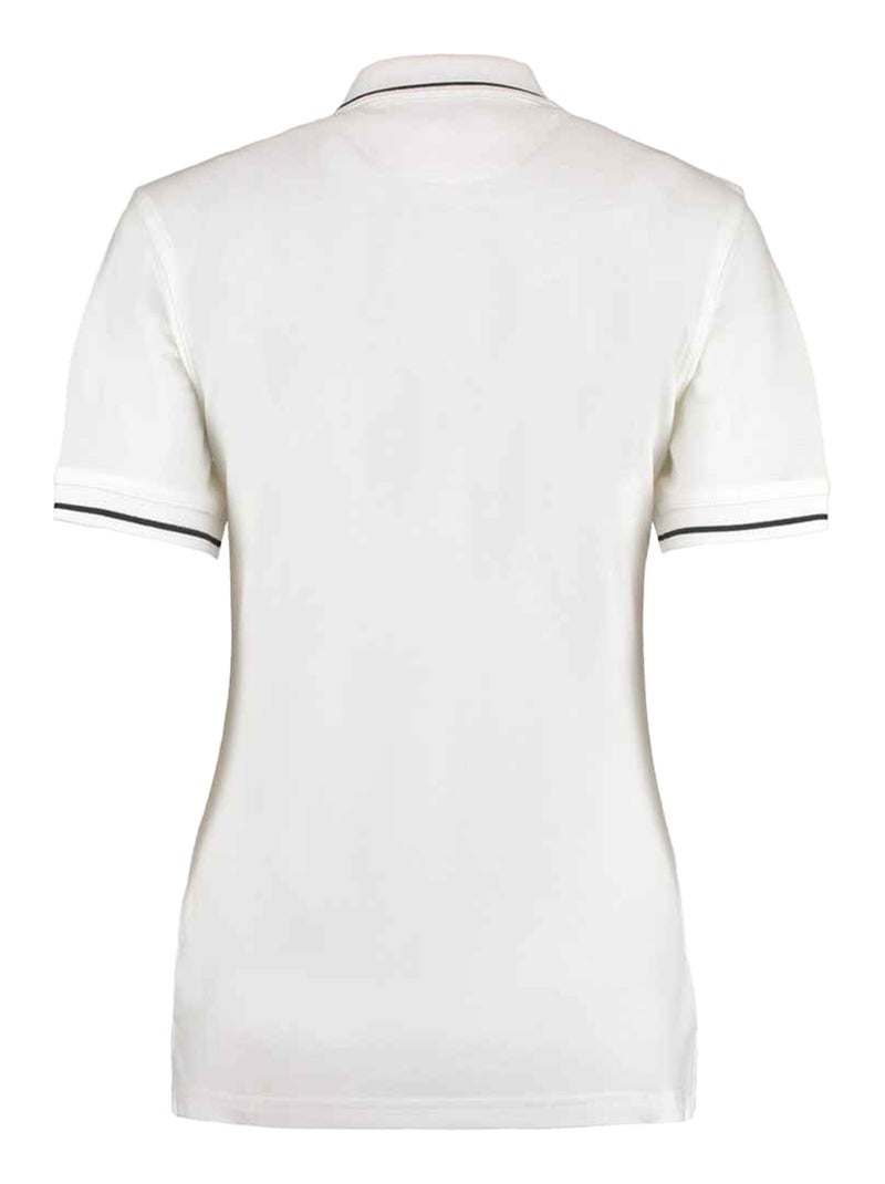 Kustom Kit - Polo ST MELLION Blanc Bleu - Kiabi