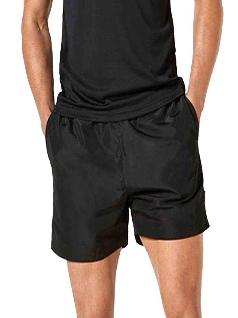 Kustom Kit - Short motif/style uni Noir - Kiabi