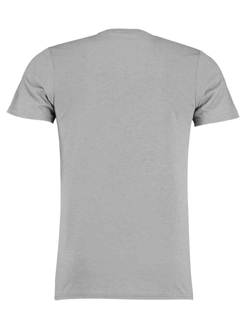 Kustom Kit - T-shirt Gris Gris clair - Kiabi