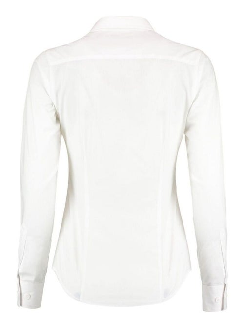 Kustom Kit Chemise à manches longues en popeline taillée, Femmes/Dames - Kiabi