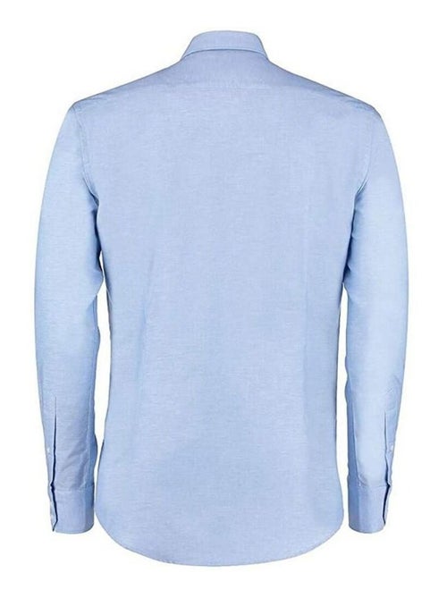 Kustom Kit Chemise à manches longues Oxford Slim pour hommes - Kiabi