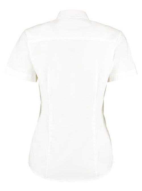 Kustom Kit Chemise d'entreprise Oxford à manches courtes pour femmes - Kiabi