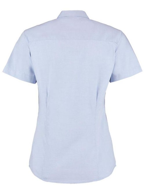 Kustom Kit Chemise d'entreprise Oxford à manches courtes pour femmes - Kiabi