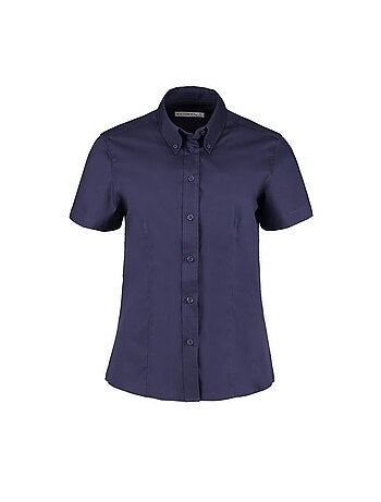 Kustom Kit Chemise d'entreprise Oxford à manches courtes pour femmes