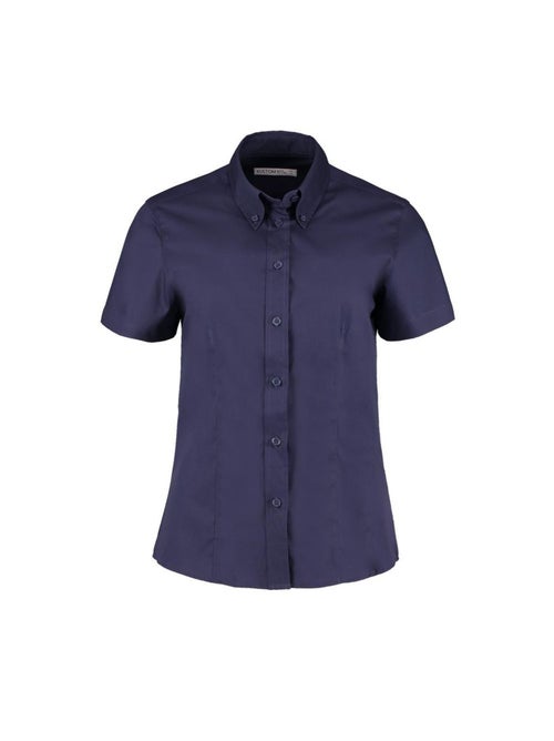 Kustom Kit Chemise d'entreprise Oxford à manches courtes pour femmes - Kiabi