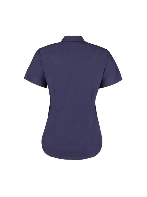 Kustom Kit Chemise d'entreprise Oxford à manches courtes pour femmes - Kiabi