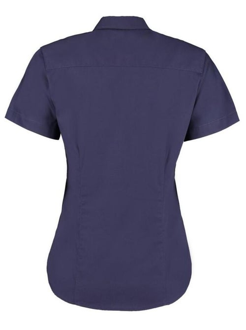 Kustom Kit Chemise d'entreprise Oxford à manches courtes pour femmes - Kiabi