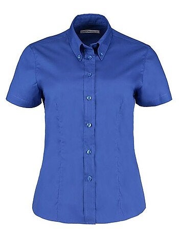 Kustom Kit Chemise d'entreprise Oxford à manches courtes pour femmes