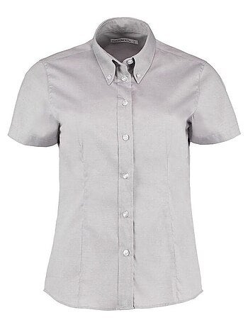 Kustom Kit Chemise d'entreprise Oxford à manches courtes pour femmes