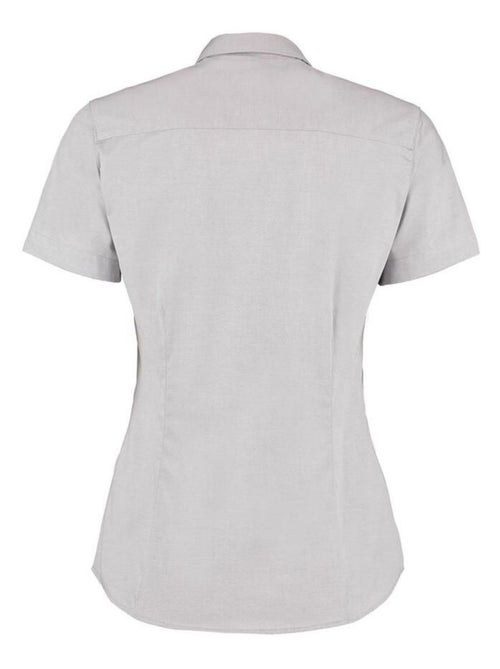 Kustom Kit Chemise d'entreprise Oxford à manches courtes pour femmes - Kiabi