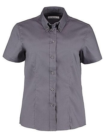 Kustom Kit Chemise d'entreprise Oxford à manches courtes pour femmes