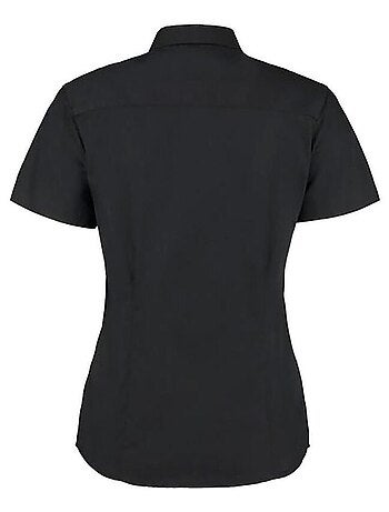 Kustom Kit Chemise d'entreprise Oxford à manches courtes pour femmes