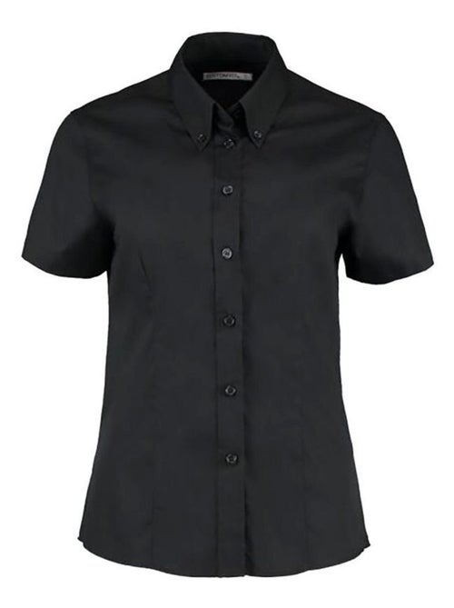 Kustom Kit Chemise d'entreprise Oxford à manches courtes pour femmes - Kiabi