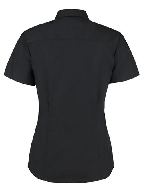 Kustom Kit Chemise d'entreprise Oxford à manches courtes pour femmes - Kiabi