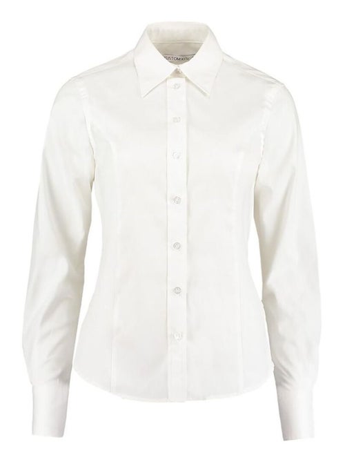 Kustom Kit Chemise Oxford à manches longues pour dames - Kiabi