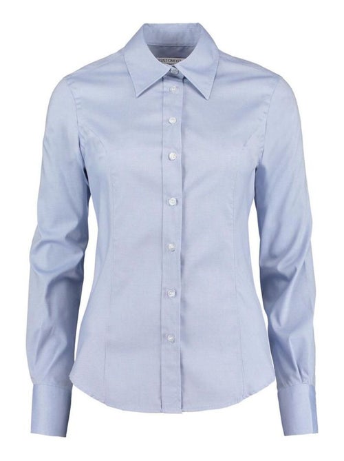 Kustom Kit Chemise Oxford à manches longues pour dames - Kiabi