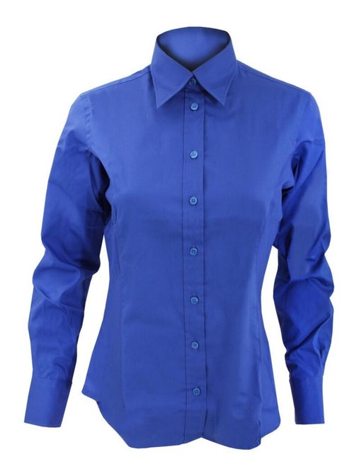 Kustom Kit Chemise Oxford à manches longues pour dames - Kiabi