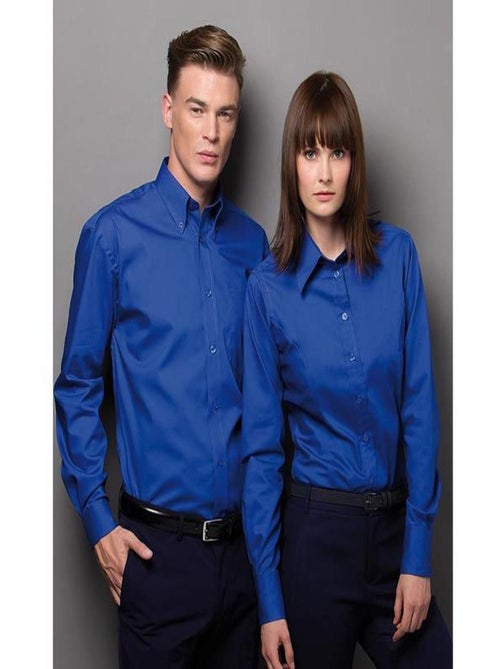 Kustom Kit Chemise Oxford à manches longues pour dames - Kiabi