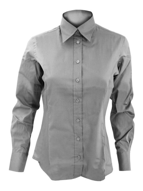 Kustom Kit Chemise Oxford à manches longues pour dames - Kiabi