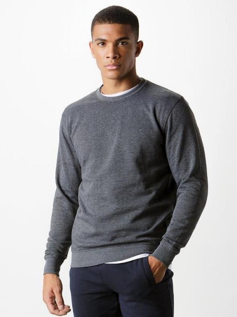 Kustom Kit Klassic - Sweat-shirt gris anthracite - Kiabi