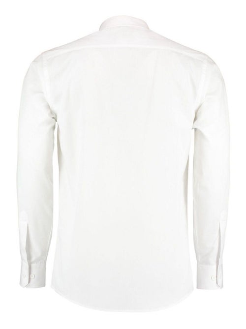 Kustom Kit Mens Poplin Tailored Long-Sleeve Formal Shirt - Kiabi